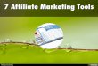 7 Free Affiliate Marketing Tools In One Place