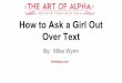 How to ask a girl out over text