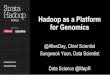Hadoop as a Platform for Genomics