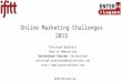 Online Marketing Challenges 2015