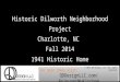 Historic Dilworth Neighborhood Kitchen Project - Charlotte, NC