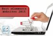 2015's Top and Attractive eCommerce Website