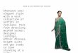 History of a saree