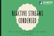 Reactive Streams Condensed