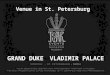 Grand Duke Vladimir Palace - Venues St. Petersburg (2015)