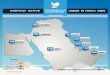 Monthly Active #Twitter users in MENA 2015 #Infographic