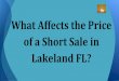 What Affects the Price of a Short Sale in Lakeland FL?