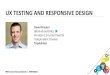 #MITXECS - Responsive Design UX Testing
