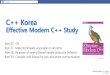[C++ Korea] Effective Modern C++ Sinchon Study Item 37-39
