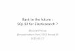 Lucian Precup - Back to the Future: SQL 92 for Elasticsearch? - NoSQL matters Paris 2015