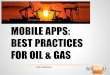 Oil and Gas industry specific mobile apps