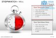 Stopwatch countdown race measure misc powerpoint ppt slides
