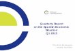 Quarterly report on the spanish economic situation Q1 2015 Círculo de Empresarios