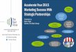 Accelerate Your 2015 Marketing Success With Strategic Partnerships
