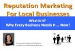 Reputation Marketing for Local Businesses