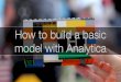 How to Build a Basic Model with Analytica