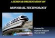 ppt on monorail technology