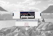 Patagonia LOHAS Community Marketing Plan Proposal by Heath Ross, Mark Susor, Francis Ukpolo
