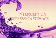 Interception and Depression Storage
