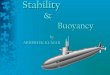 Buoyancy & Stability