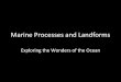 Marine Processes and Landforms