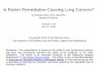 Is radon remediation causing lung cancers v1.04
