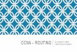 3- CCNA - Routing