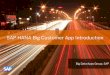 SAP HANA Big Customer Intelligence Concept App