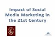 Impact of Social media in 21st Century. Jyothi Nivas College Bangalore - jan 2015
