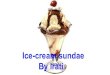Ice cream sundae by irati