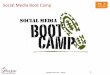 Social media bootcamp 2015 - session 1