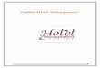Online Hotel Management