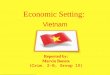 Vietnam (Economic Setting)