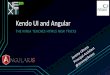AngularJS with Kendo UI