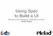 PharoDAYS 2015: Using Spec to Build a UI by Johan Fabry