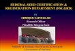 Pakistan Seed Industry and Federal Seed Certification & Registration Department 03 03-15