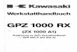 Kawasaki Gpz1000 Rx Complementary Service Manual For Gpz900 R (German)