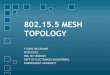 802.15.5  mesh topology