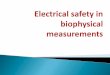 Electrical safety in biophysical measurements