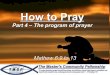 How to pray   part 4