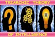 TRIARCHIC THEORY OF INTELLIGENCE
