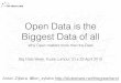 Open is the biggest data of all (Kuala Lumpur Big Data Week)