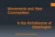 Association of Ecclesial Movements and New Communities in the Archdiocese of Washington