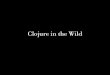 Clojure in the Wild