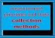 measurement Data collection