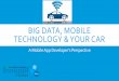 Smart phones, big data & your car