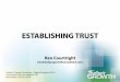 Establishing Trust - Ken Courtright