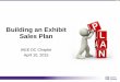 Building an Exhibit Sales Plan
