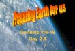 Preparing Earth For Us - Genesis 1:6-19