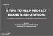 Travelers: 5 Tips to Help Manufacturers Protect Brand & Reputation